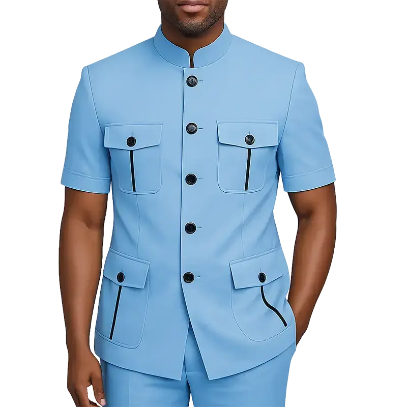 Costume Complet Homme 2 Pieces - Coupe Slim Elegante